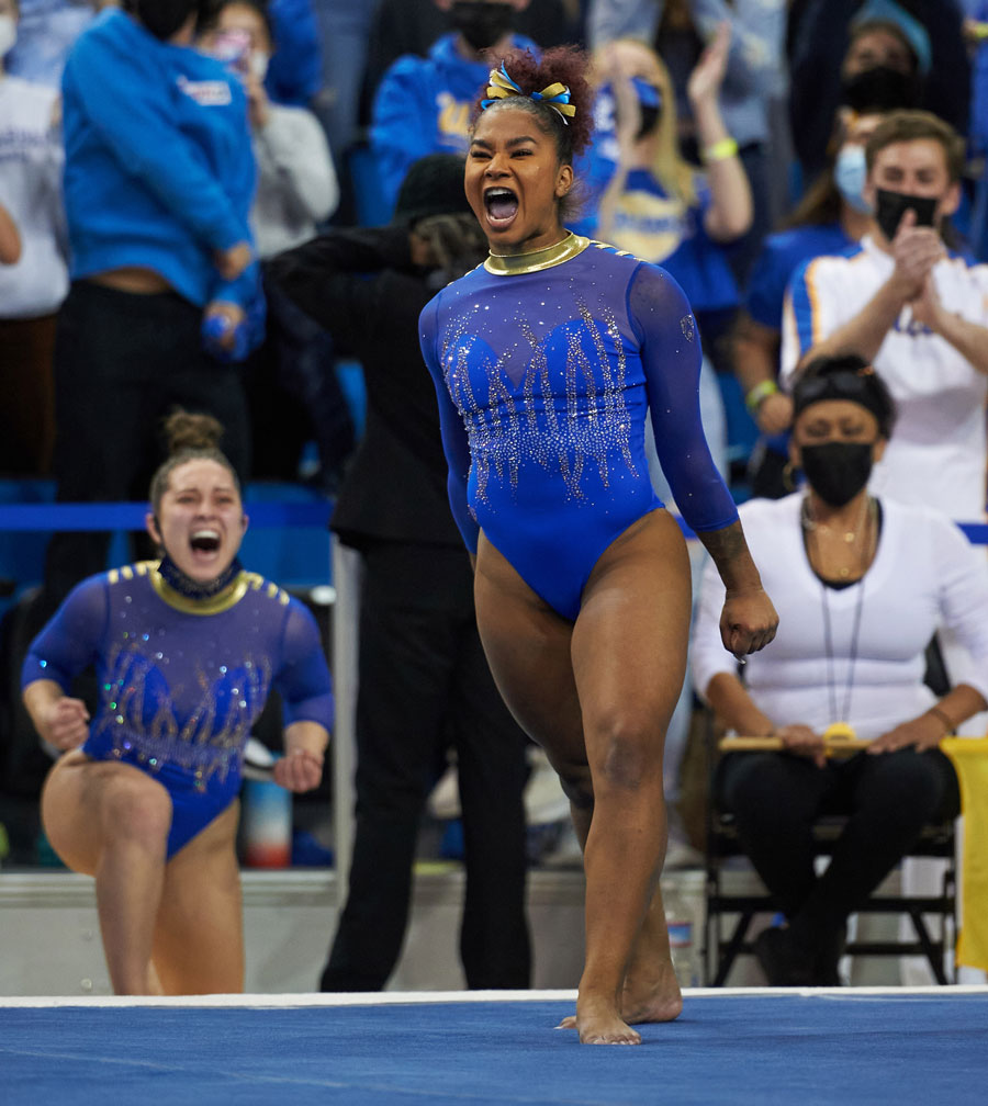 Come catch an exciting UCLA gymnastics performance or bruin basketball game