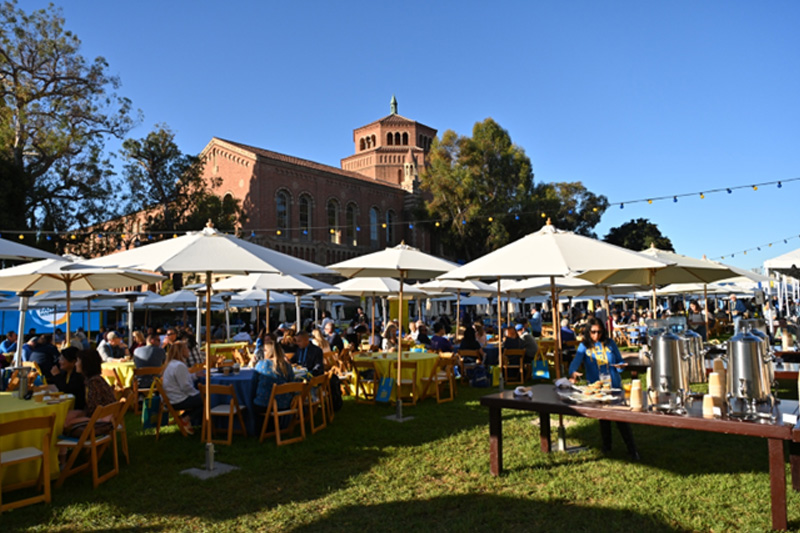 UCLA Conferences and Catering helped Bruin Family day a success