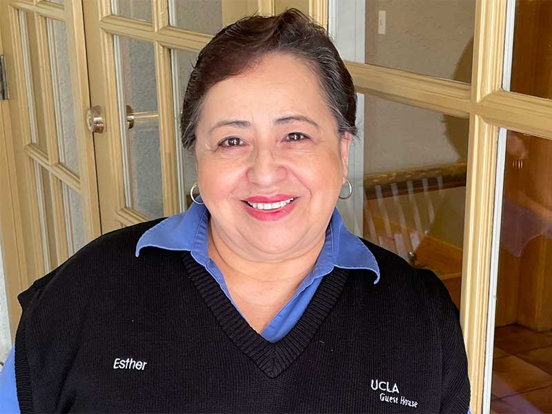 Esther Rubio, UCLA Guest House